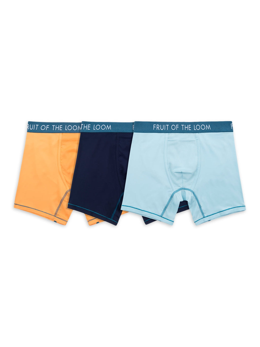 Fruit of the Loom Men's Getaway Collection Boxer Briefs, 3-Pack
