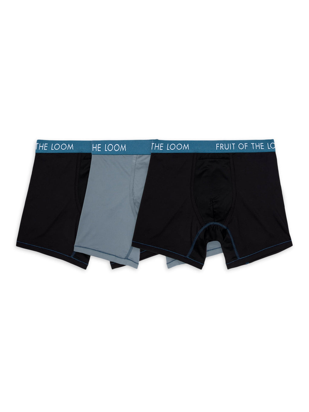 Fruit of the Loom Men's Getaway Collection Boxer Briefs, 3-Pack