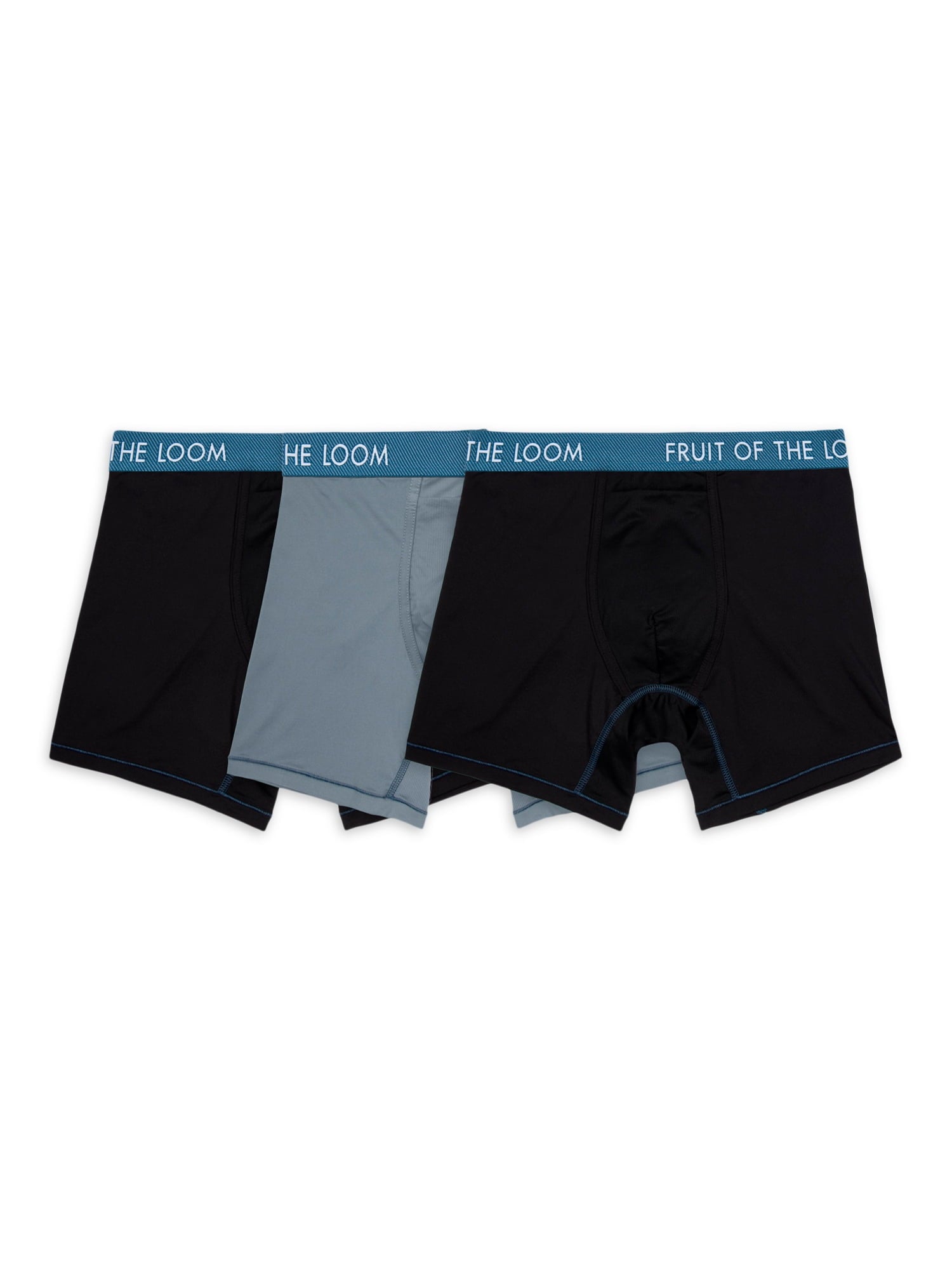 Fruit of the Loom Men's Getaway Collection Boxer Briefs, 3-Pack