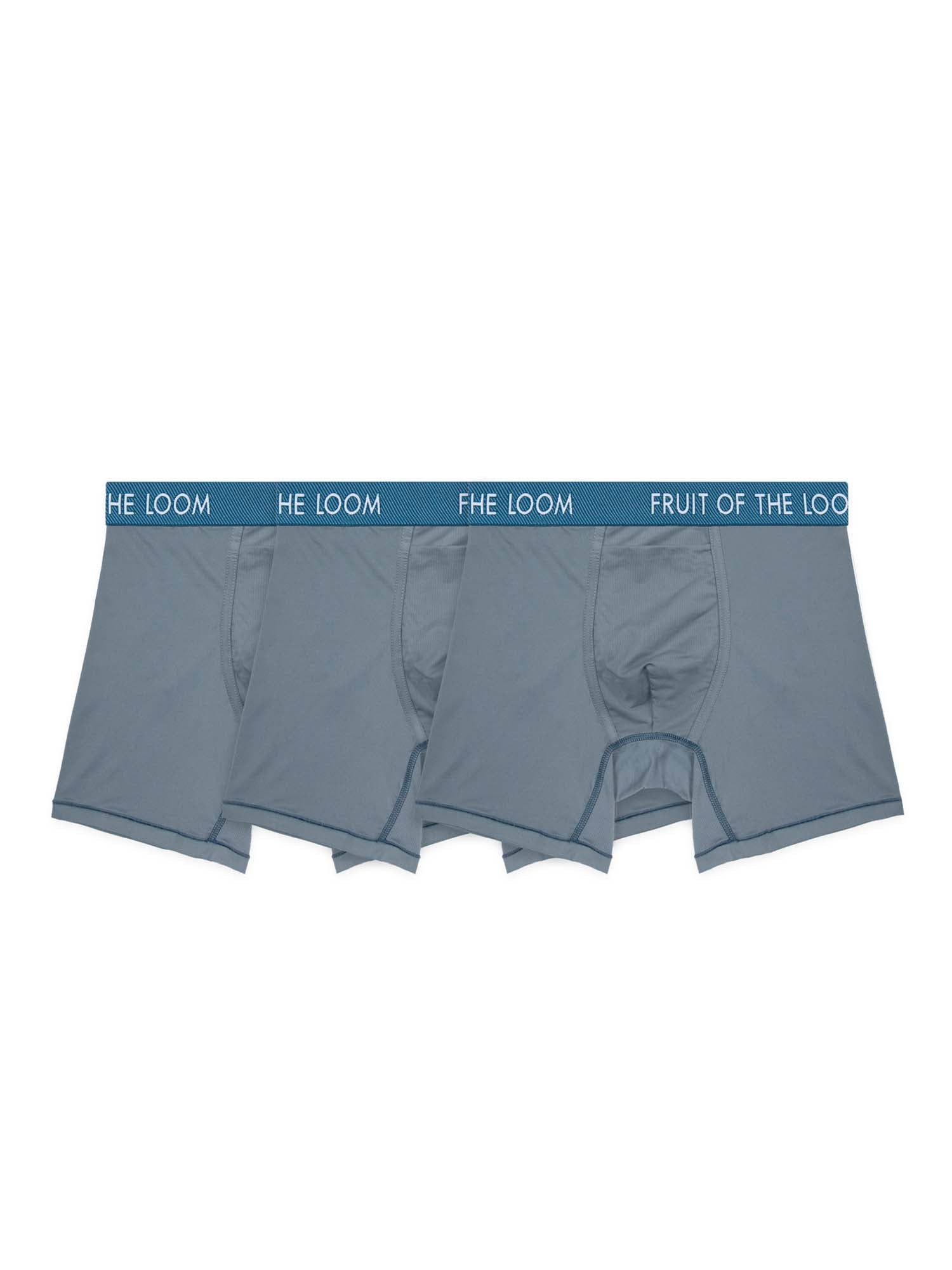 Fruit of the Loom Men's Getaway Collection Boxer Briefs, 3-Pack