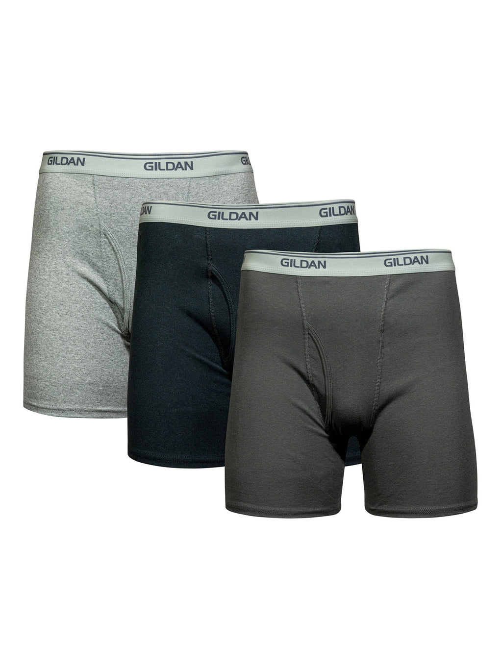 Gildan Men's Boxer Briefs, 3-Pack
