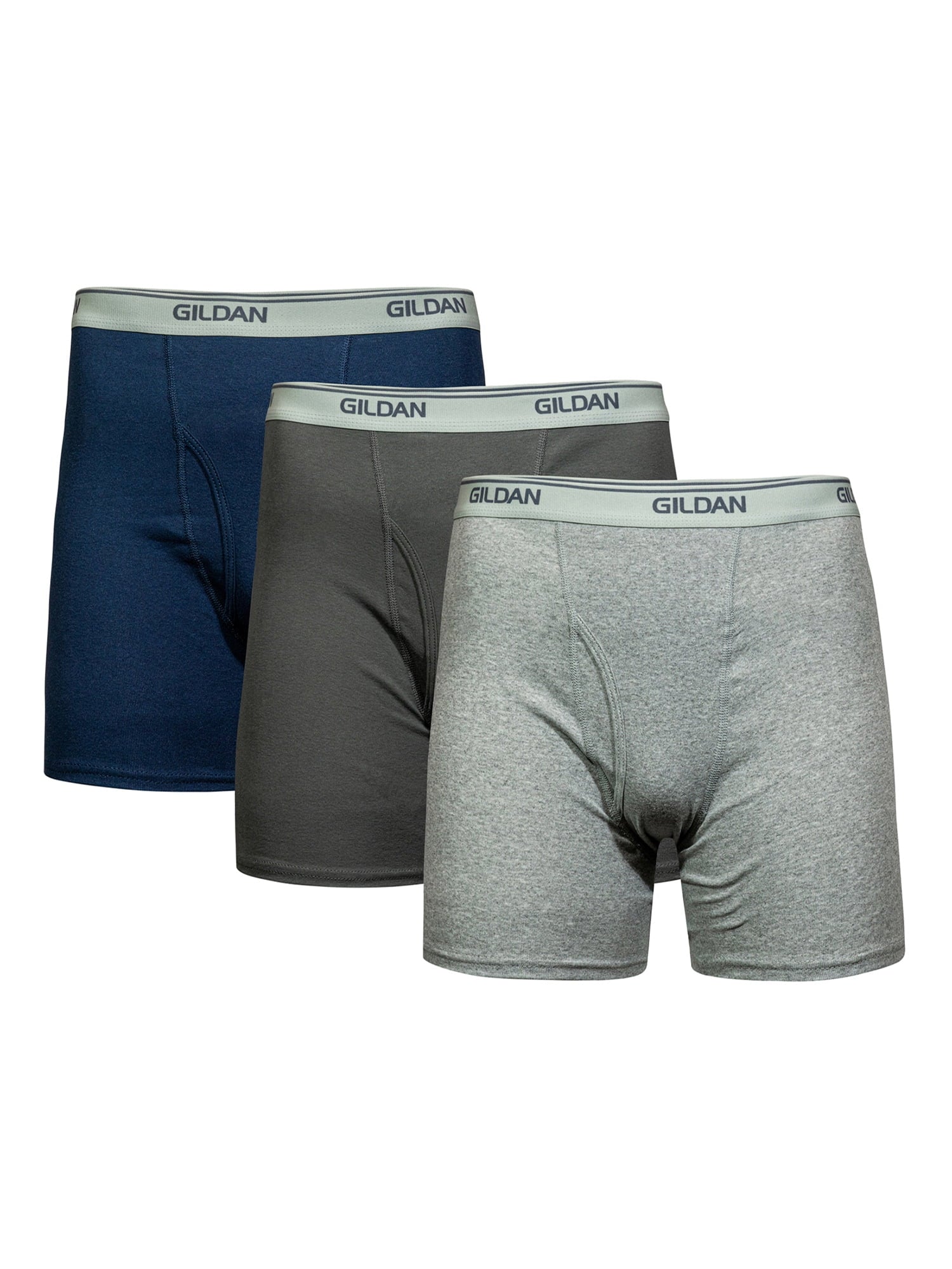 Gildan Men's Boxer Briefs, 3-Pack