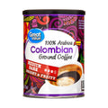 Great Value Colombian Roast Ground Naturally Caffeinated Coffee, 9.6 oz Canister