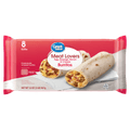 Great Value Meat Lovers Breakfast Burrito, Plastic Film Wrap, 32 oz, 8 Count (Frozen)