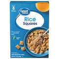 Great Value Rice Squares Breakfast Cereal, 12 oz