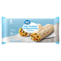 Great Value Sausage Egg and Cheese with Potatoes Breakfast Burritos, 32 oz, 8 Count (Frozen)