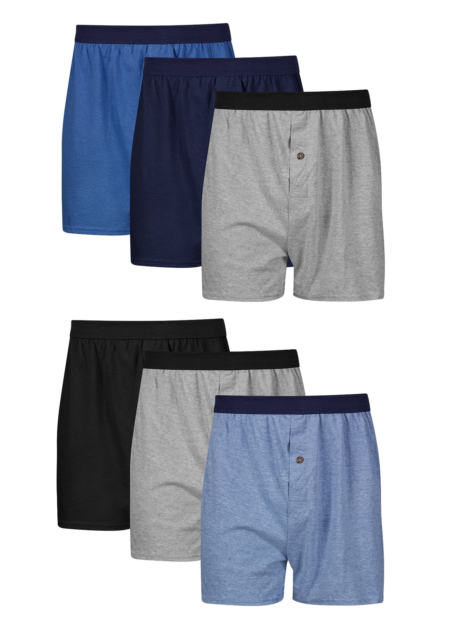 Hanes Men's Woven Boxers, 3 Pack