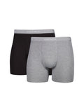 Hanes Men's Comfort Flex Boxer Brief Underwear Pack, Cotton, Moisture-Wicking, 2-Pack