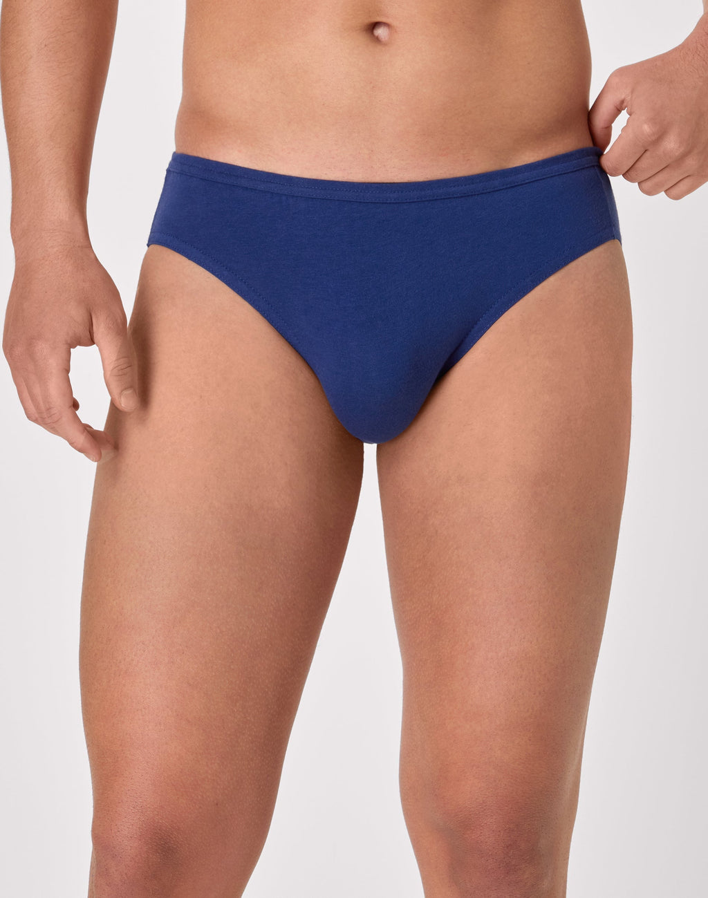 Hanes Men's Bikini Underwear, Ultra Soft Cotton Stretch, 6-Pack Assorted M