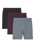 Underwear Boxers, 3-Pack, SuperSoft Knit Sleep Boxers for Men, Viscose from Bamboo
