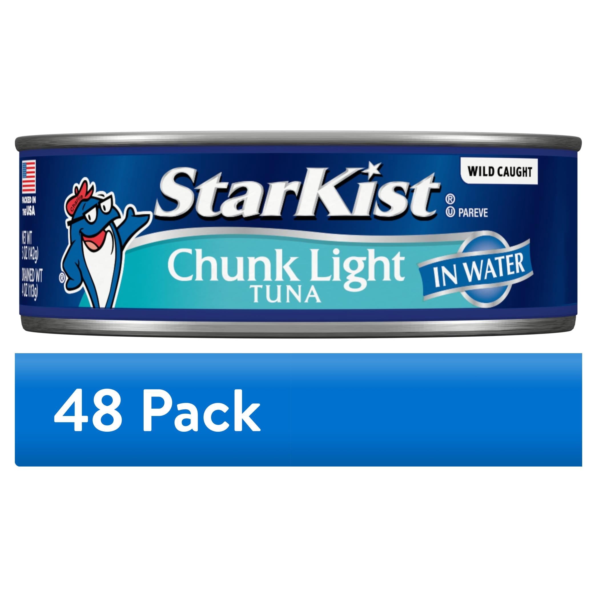 StarKist Chunk Light Tuna in Water, Wild Caught, 20g Protein, 5 oz Can