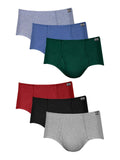 Men's Mid Rise Brief 6 Pack