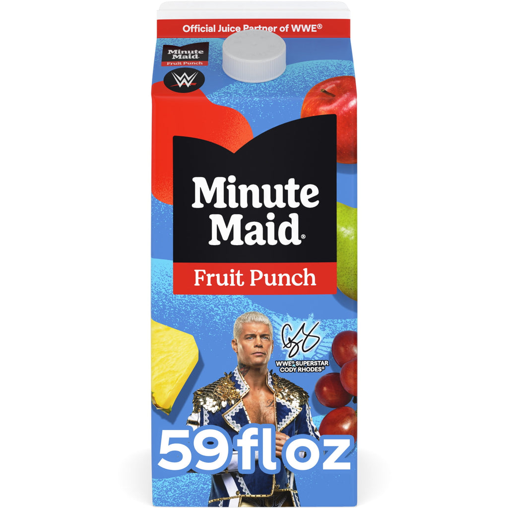 Minute Maid Fruit Punch Juice Drink Carton, 59 fl oz