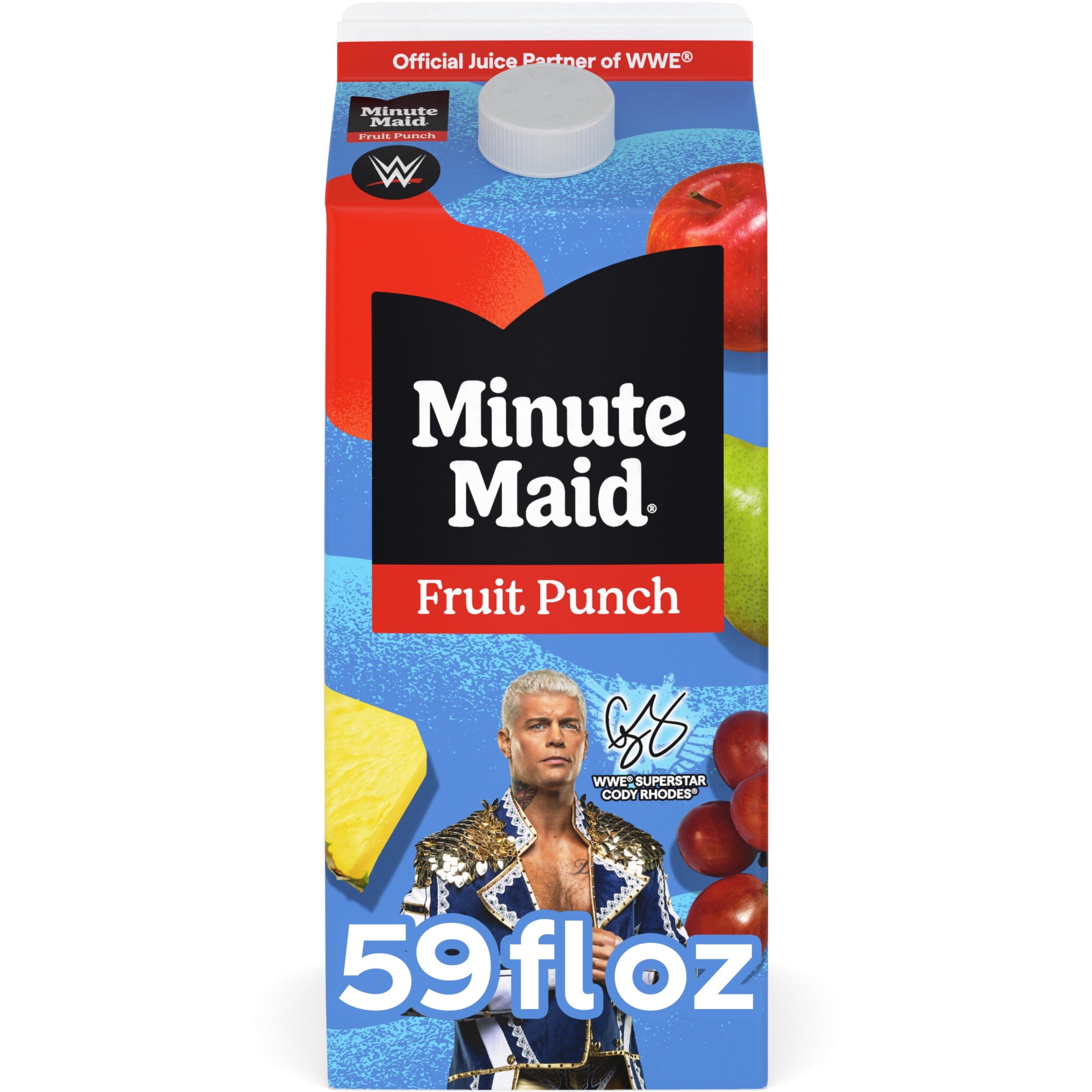 Minute Maid Fruit Punch Juice Drink Carton, 59 fl oz