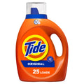 Tide Original HE, 25 Loads Liquid Laundry Detergent, Original, 37 fl oz
