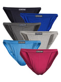 U.S. Polo Assn. Men's Cotton Stretch Bikini Underwear, 6-Pack
