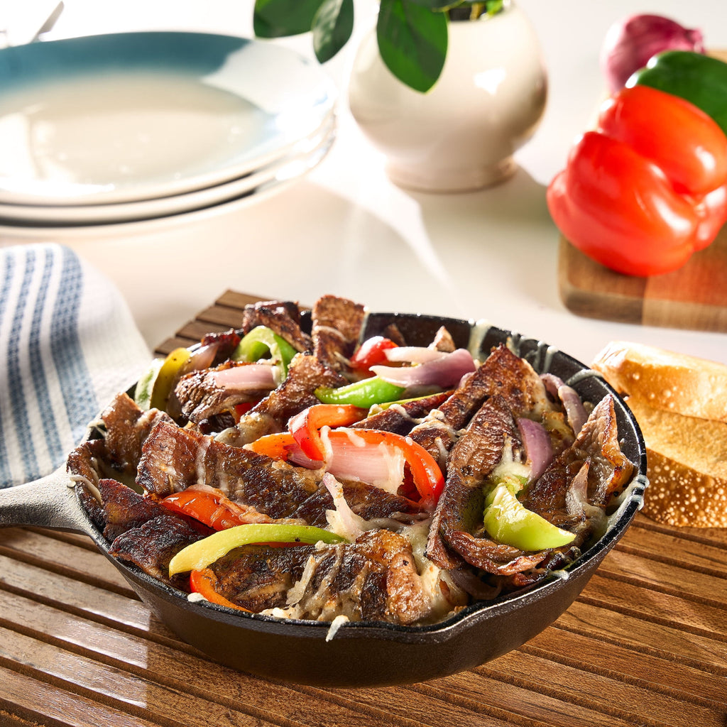 Thin Sliced Bottom Round Beef Steak, 8 per Tray, Fresh, 0.34 - 2.0 lb