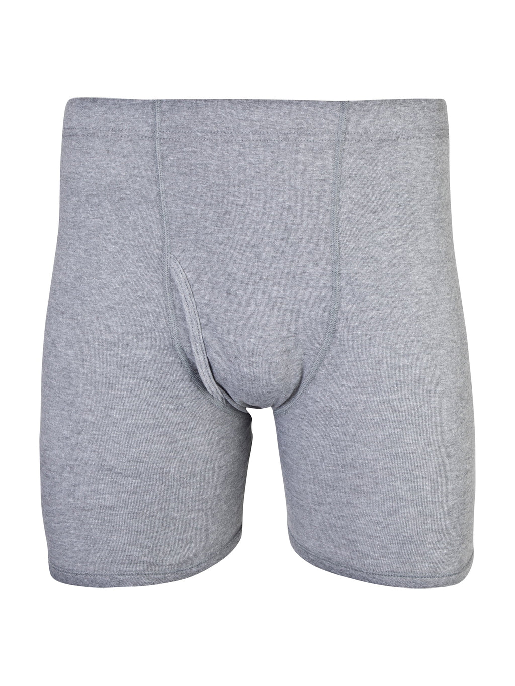 Gildan Adult Men's Boxer Briefs With Covered Waistband, 5-Pack, Sizes S-2XL, 6" Inseam