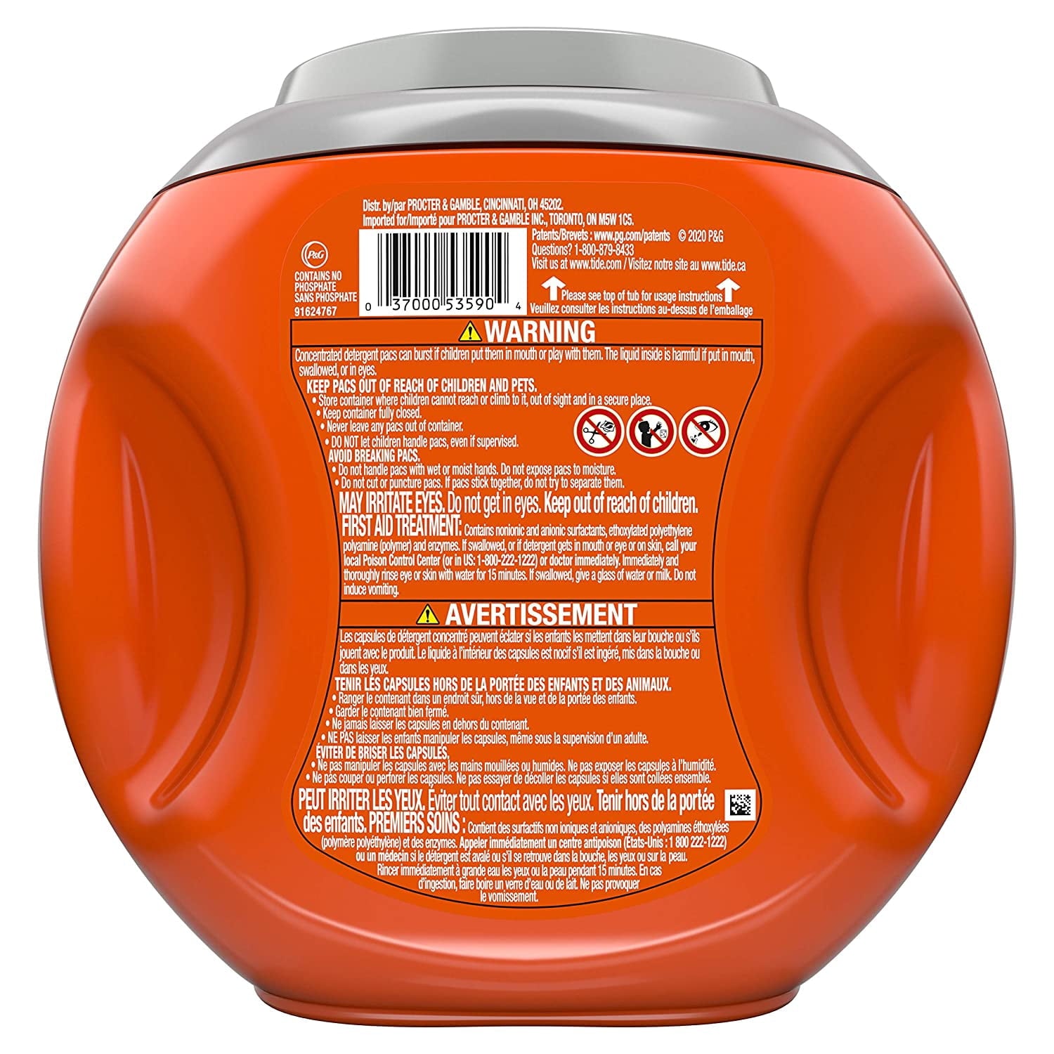 Tide Hygienic Clean Heavy 10X Duty Power Pods Laundry Detergent Pacs, Original, 21 Count, For Visible And Invisible Dirt