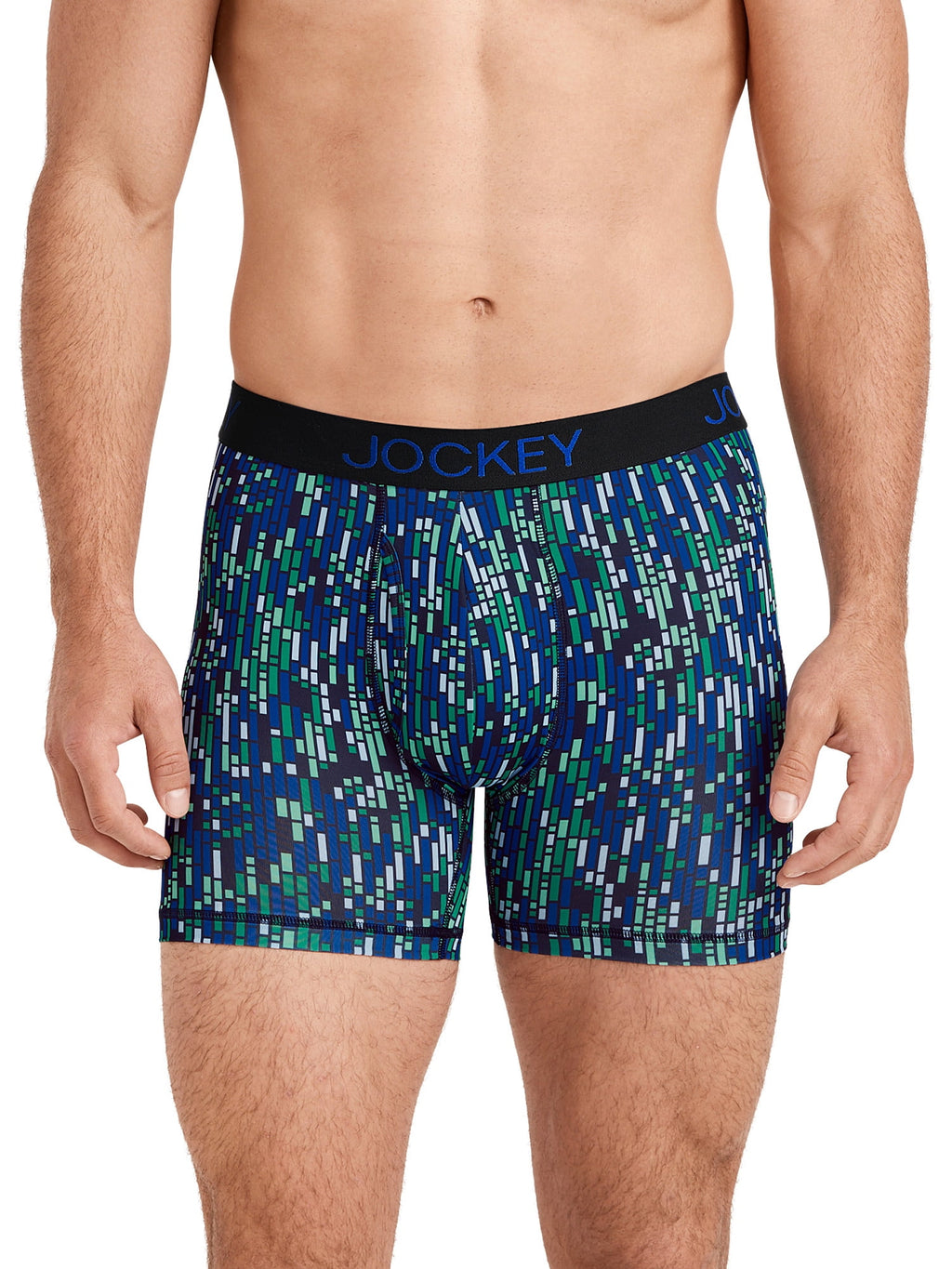 Jockey Generation Men's Microfiber Stretch Long Leg Boxer Briefs 3pk