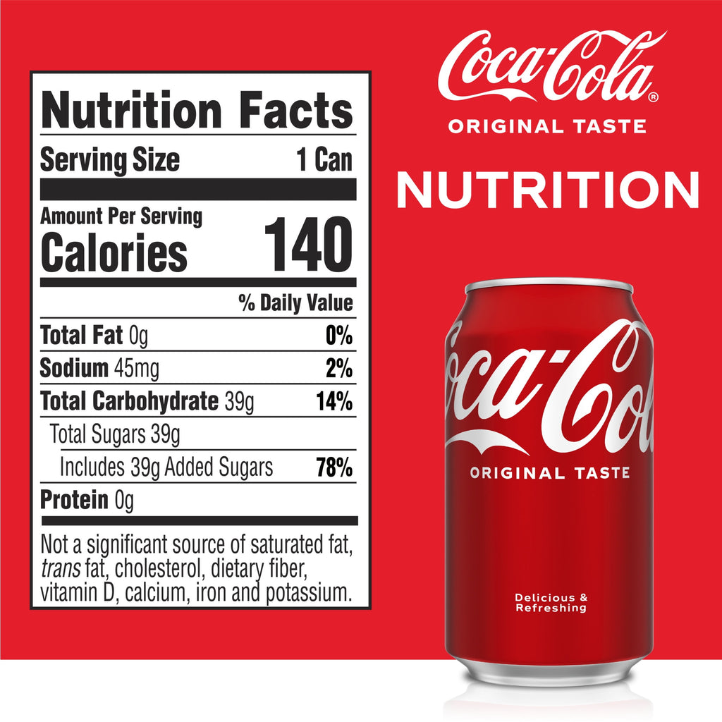 Coca-Cola Soda Pop Fridge Pack Cans, 12 fl oz, 12 Pack