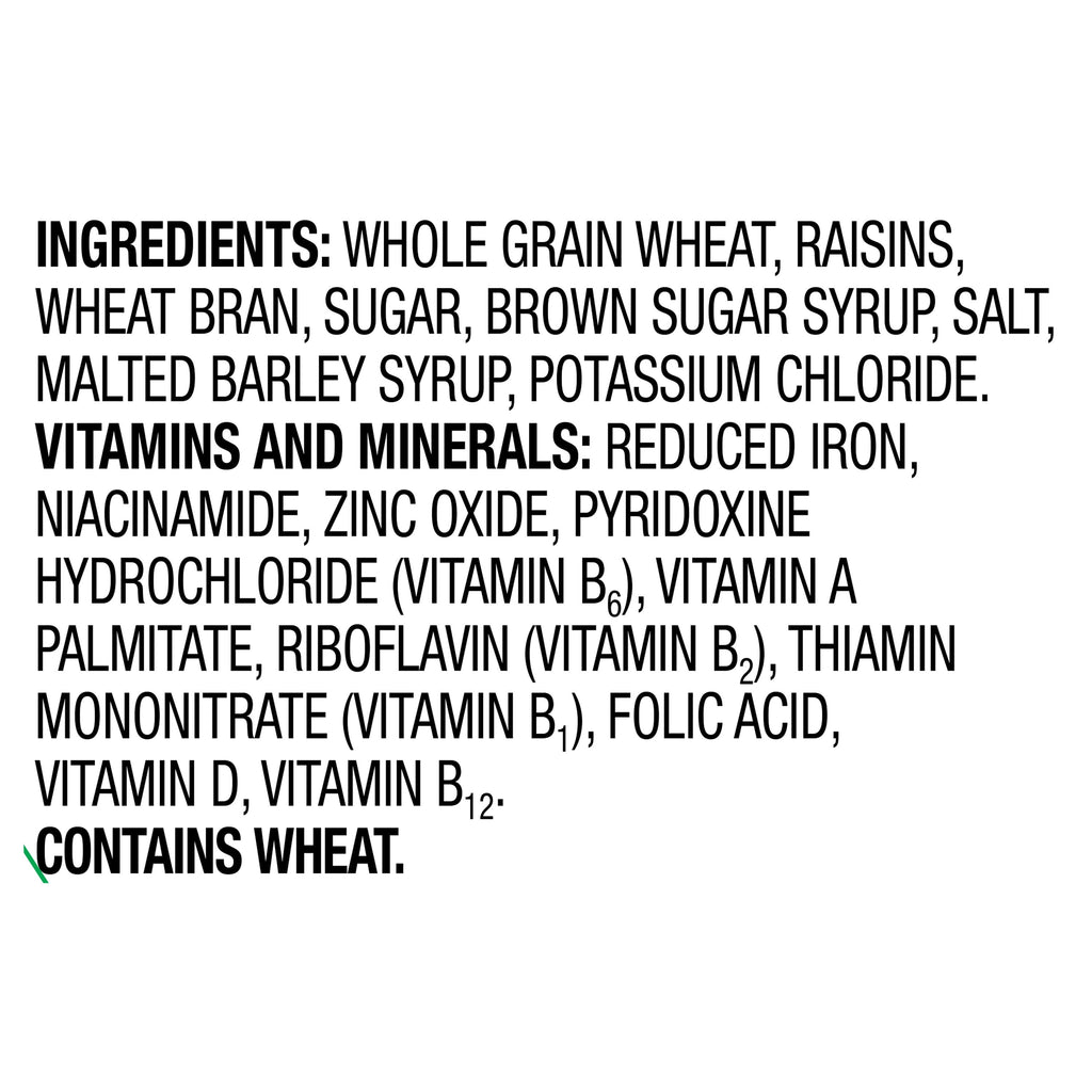 Great Value Raisin Bran Breakfast Cereal, 18.7 oz