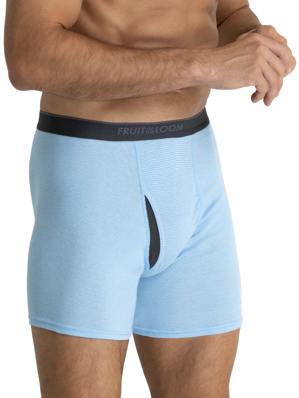 Fruit of the Loom Men's CoolZone Boxer Briefs, Moisture‑Wicking, Mesh Fly, No Ride Up, Multipacks, Sizes S-3XL