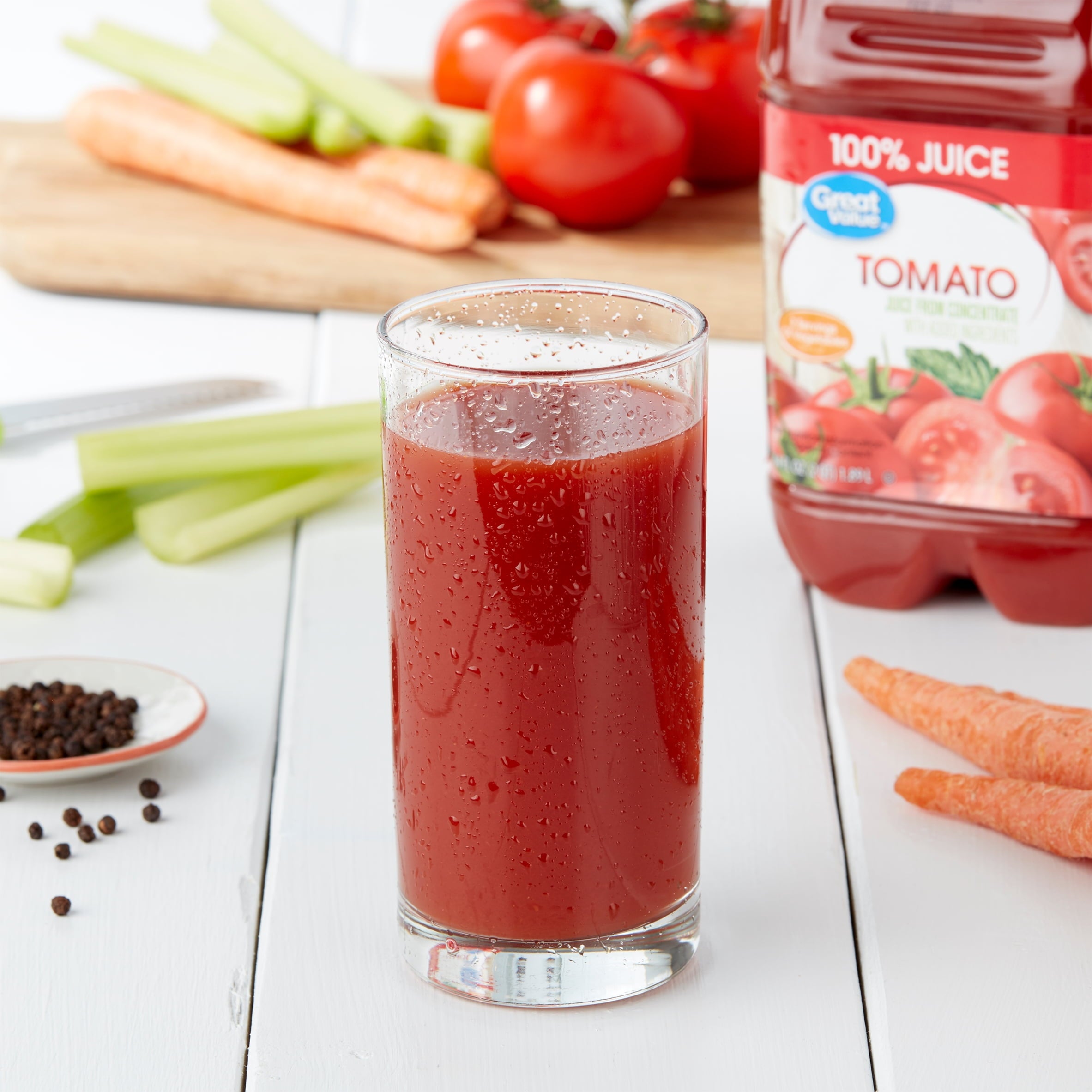 Great Value Tomato 100% Juice, 64 fl oz
