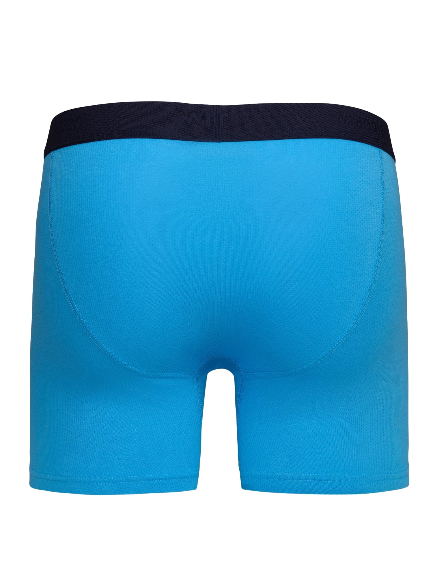 Wrangler Men's Active Cotton Stretch Mesh 6" Boxer Briefs, 6-Pack