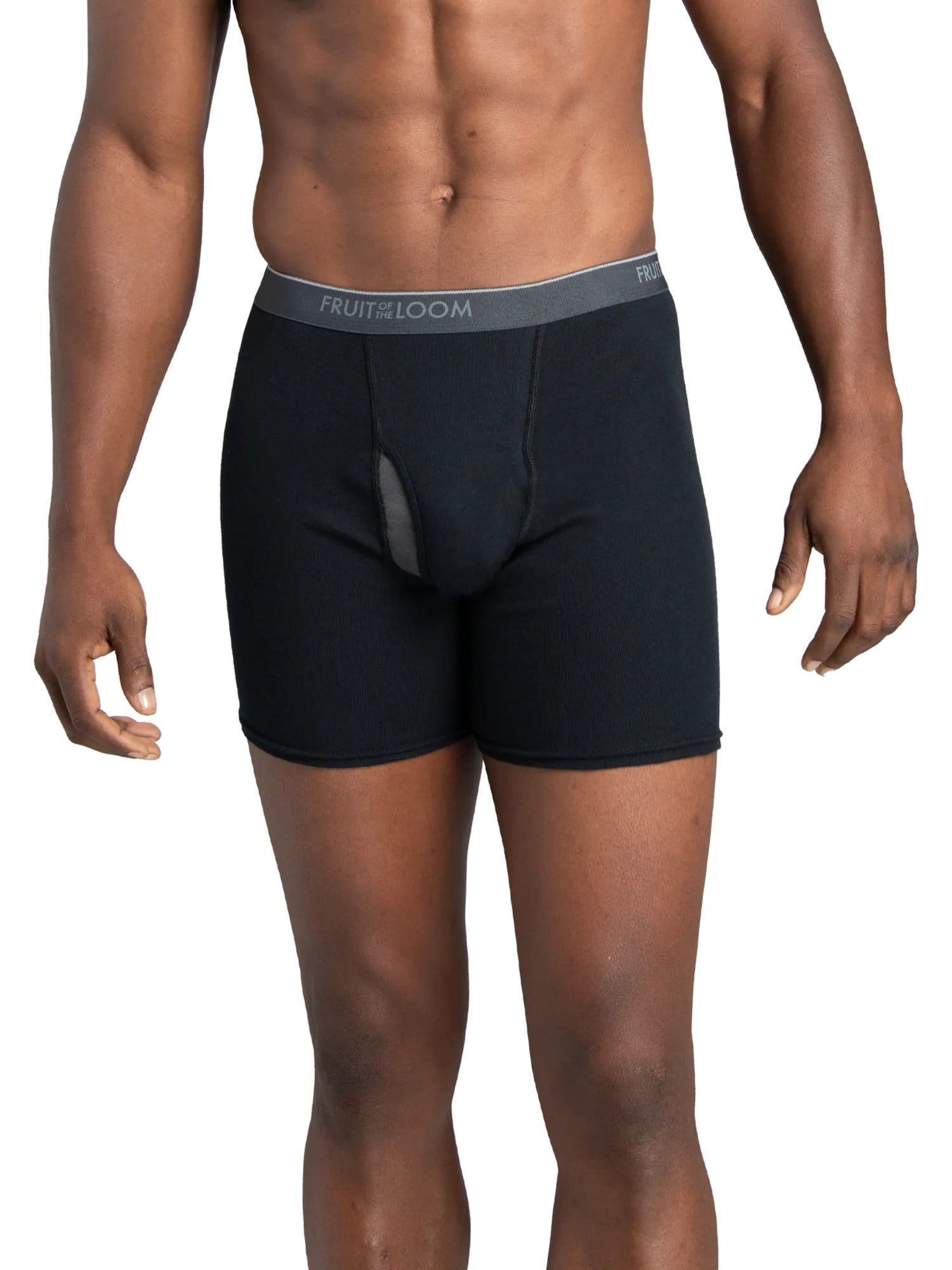 Fruit of the Loom Men's CoolZone Boxer Briefs, Moisture‑Wicking, Mesh Fly, No Ride Up, Multipacks, Sizes S-3XL
