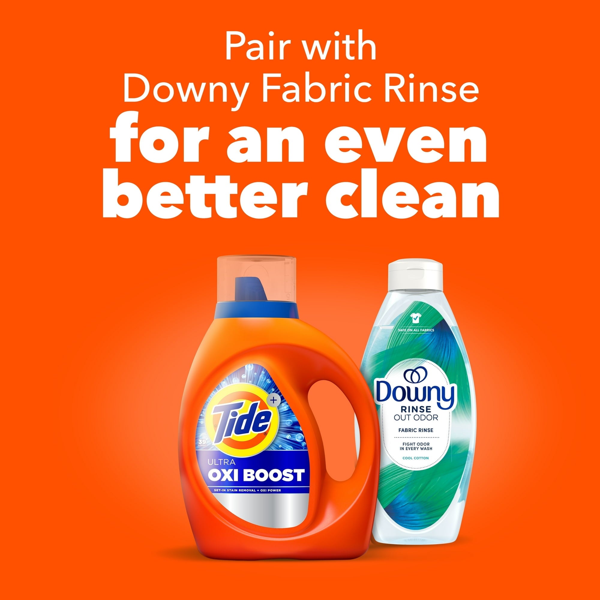 Tide Ultra Oxi Boost Liquid Laundry Detergent, Advanced Stain Remover, 30 fl oz, 21 Loads ( 2 Pack )