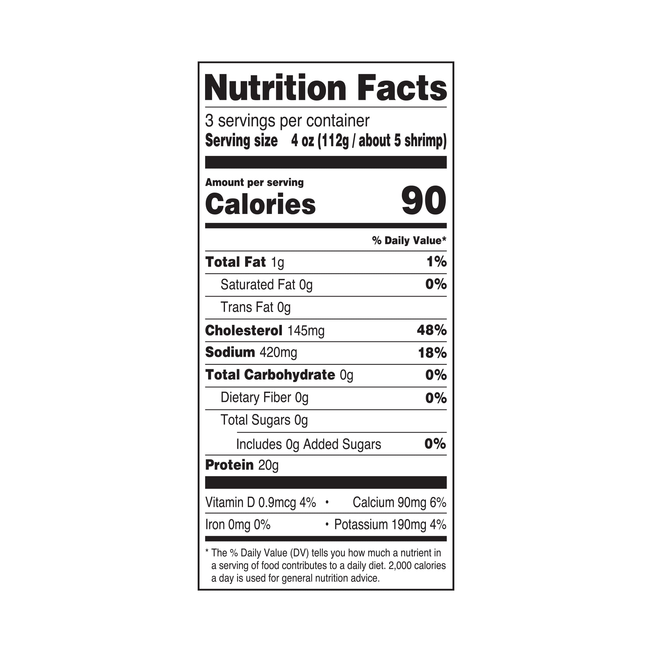 Great Value Frozen Raw Colossal Peeled Deveined Tail-on Shrimp, 12 oz Bag (16-22 Count per lb)