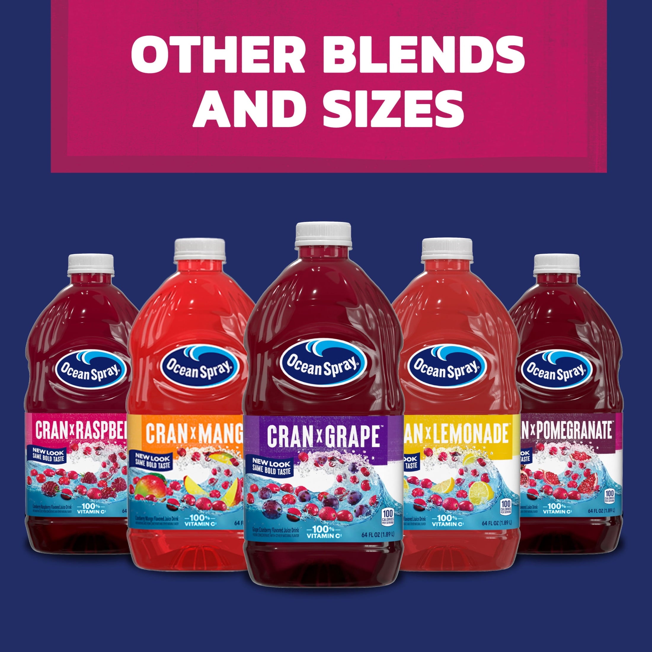 Ocean Spray® Cran-Watermelon™ Cranberry Watermelon Juice Drink, 64 fl oz Bottle