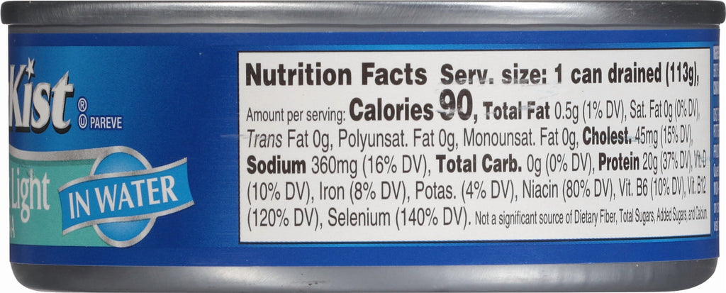 StarKist Chunk Light Tuna in Water, Wild Caught, 20g Protein, 5 oz Can