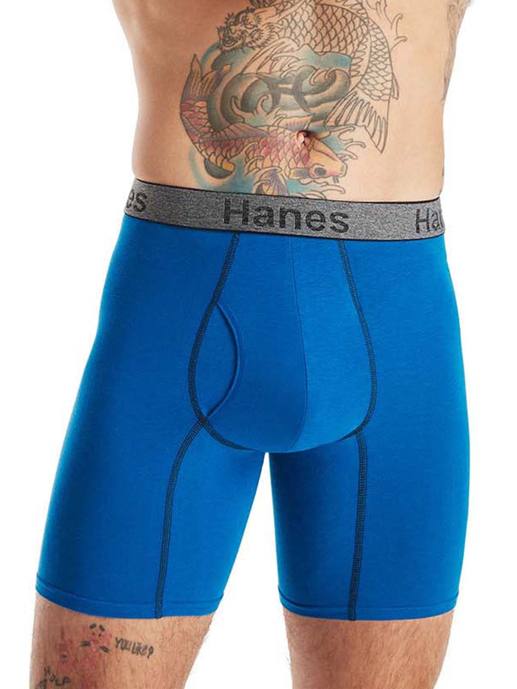 Underwear Boxer Briefs or Long-Leg Boxer Briefs Pack, 3 Pack, Cotton Stretch