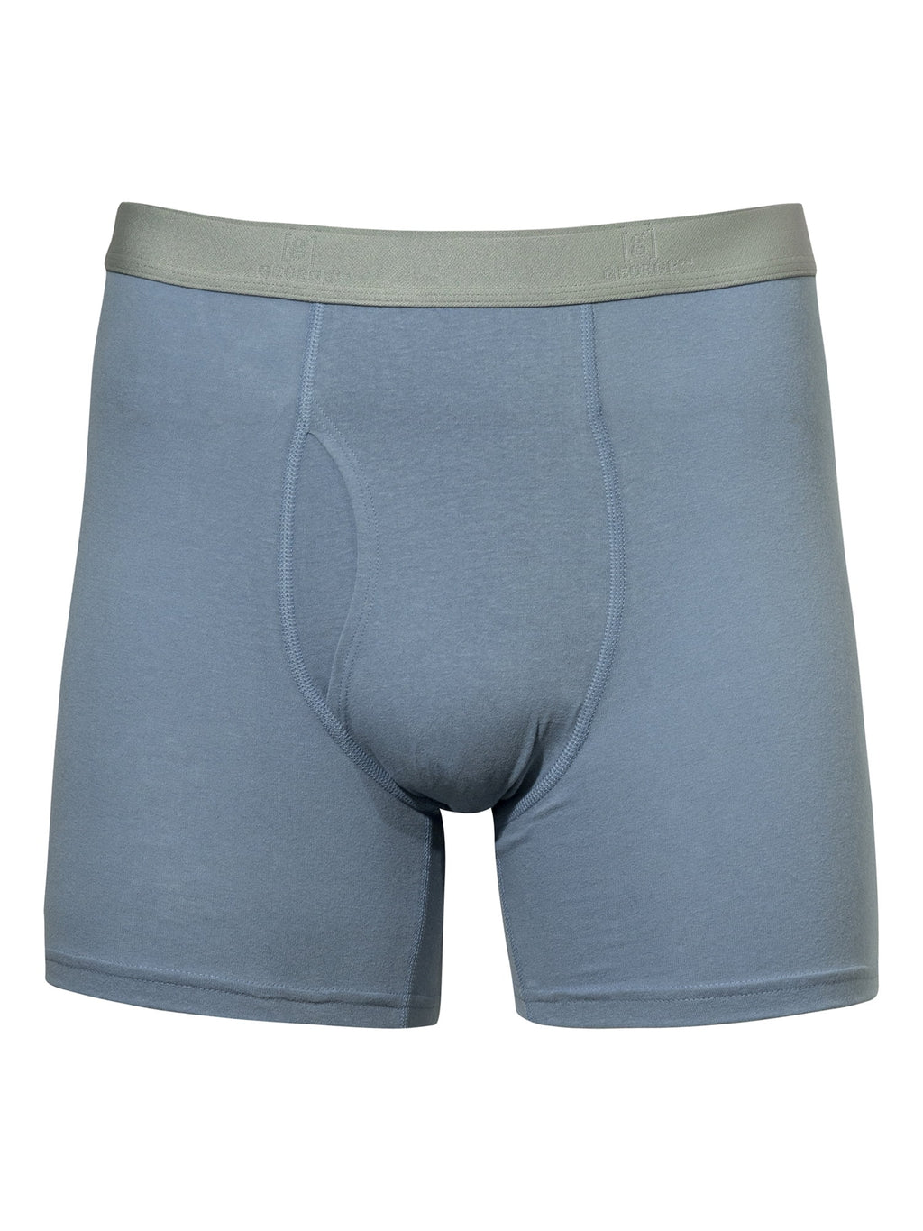 George Men's Cotton Stretch Regular Leg Boxer Briefs, 6-Pack