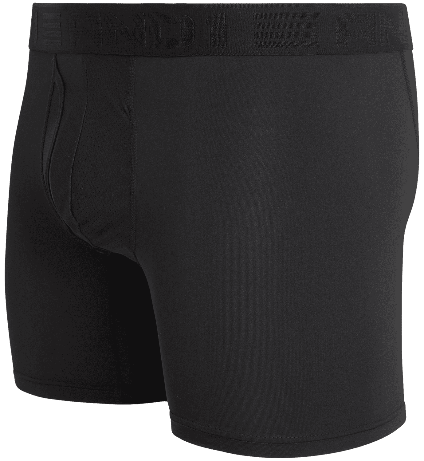 AND1 Men's Underwear Pro Platinum Boxer Briefs, 6 Pack, 9"