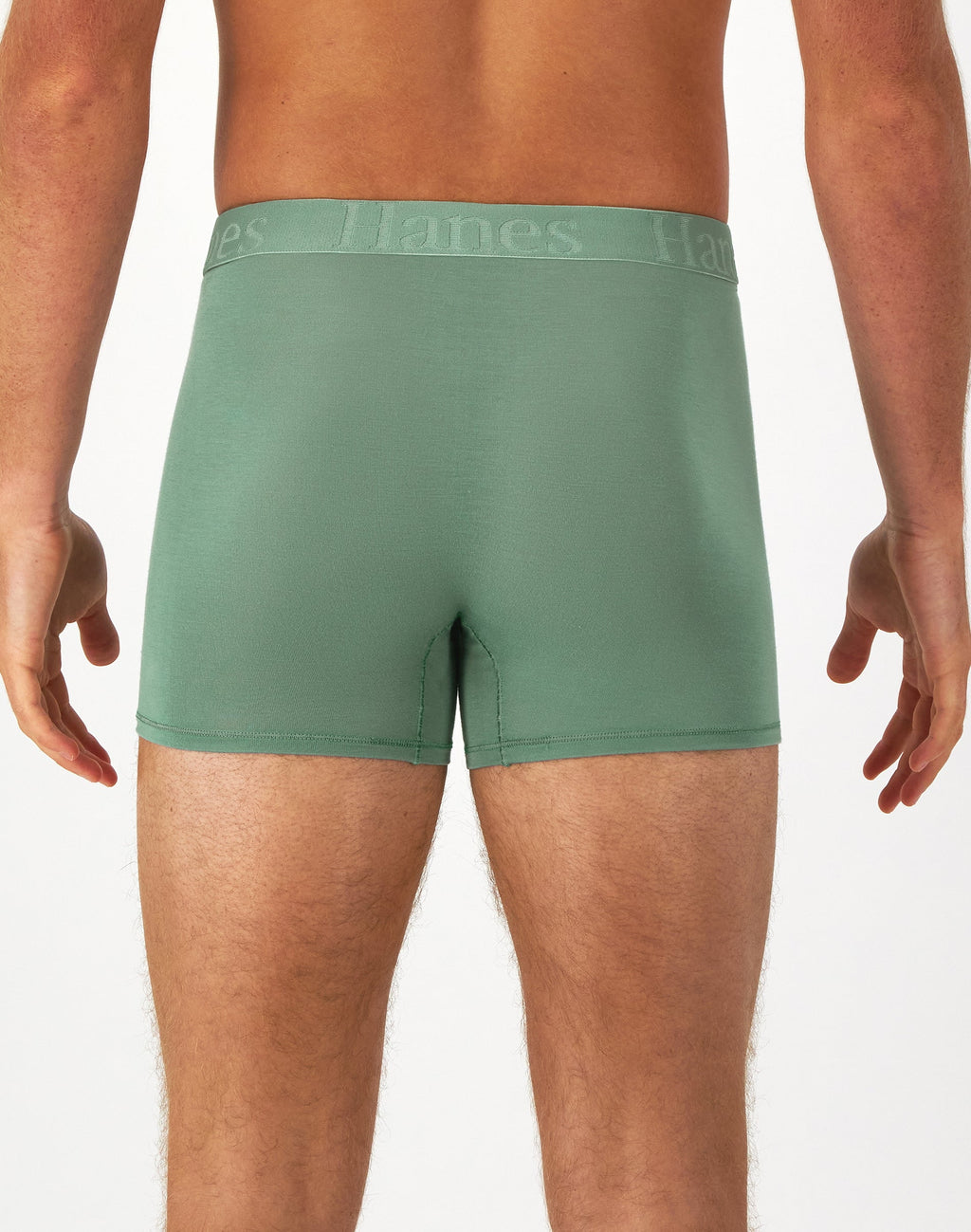 Hanes Originals Men's SuperSoft Trunk Underwear, 3-Pack, Sexy , Moisture Wicking, Neutrals Assorted S