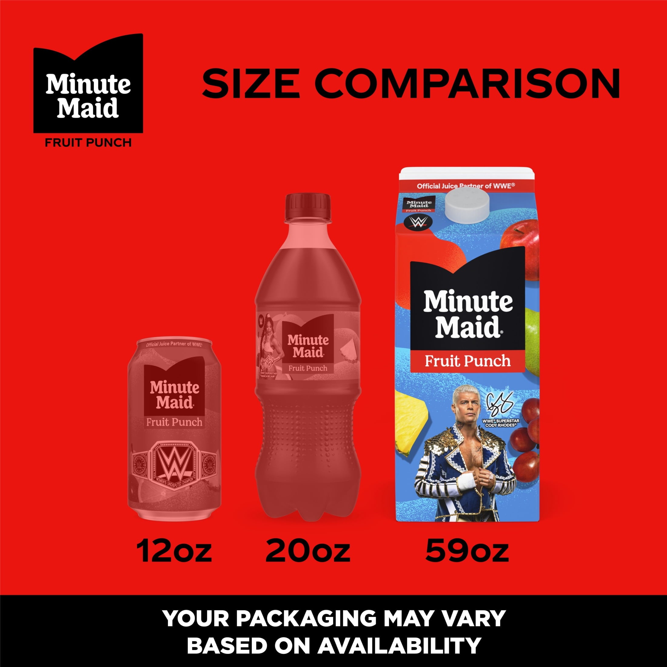 Minute Maid Fruit Punch Juice Drink Carton, 59 fl oz