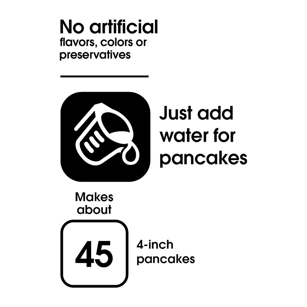 Great Value Complete Pancake & Waffle Mix, Buttermilk, 32 oz