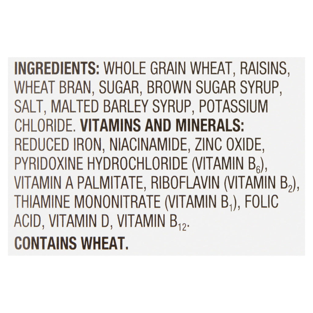Great Value Extra Raisin Bran, Wheat Flakes Cereal, 25.5 oz