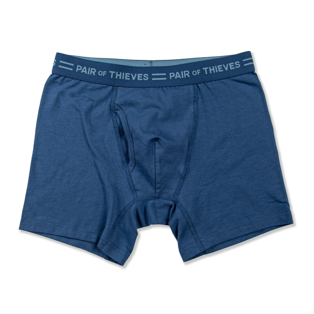 Pair of Thieves Men's 4-Way Cotton Stretch Boxer Briefs, 3-Pack