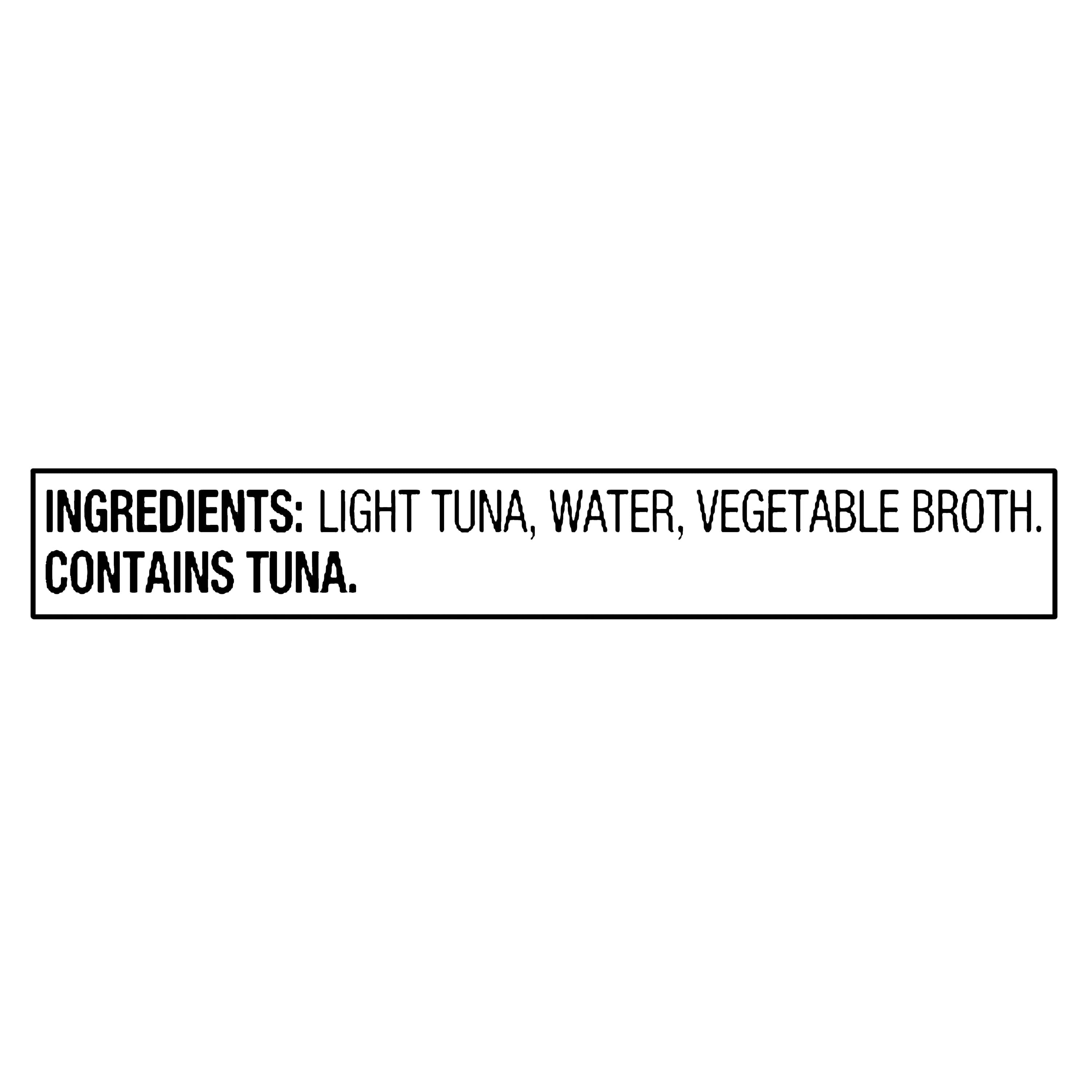 Great Value Chunk Light Tuna in Water, 5 oz