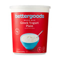 bettergoods Plain Whole Milk Greek Yogurt, 32 oz Tub