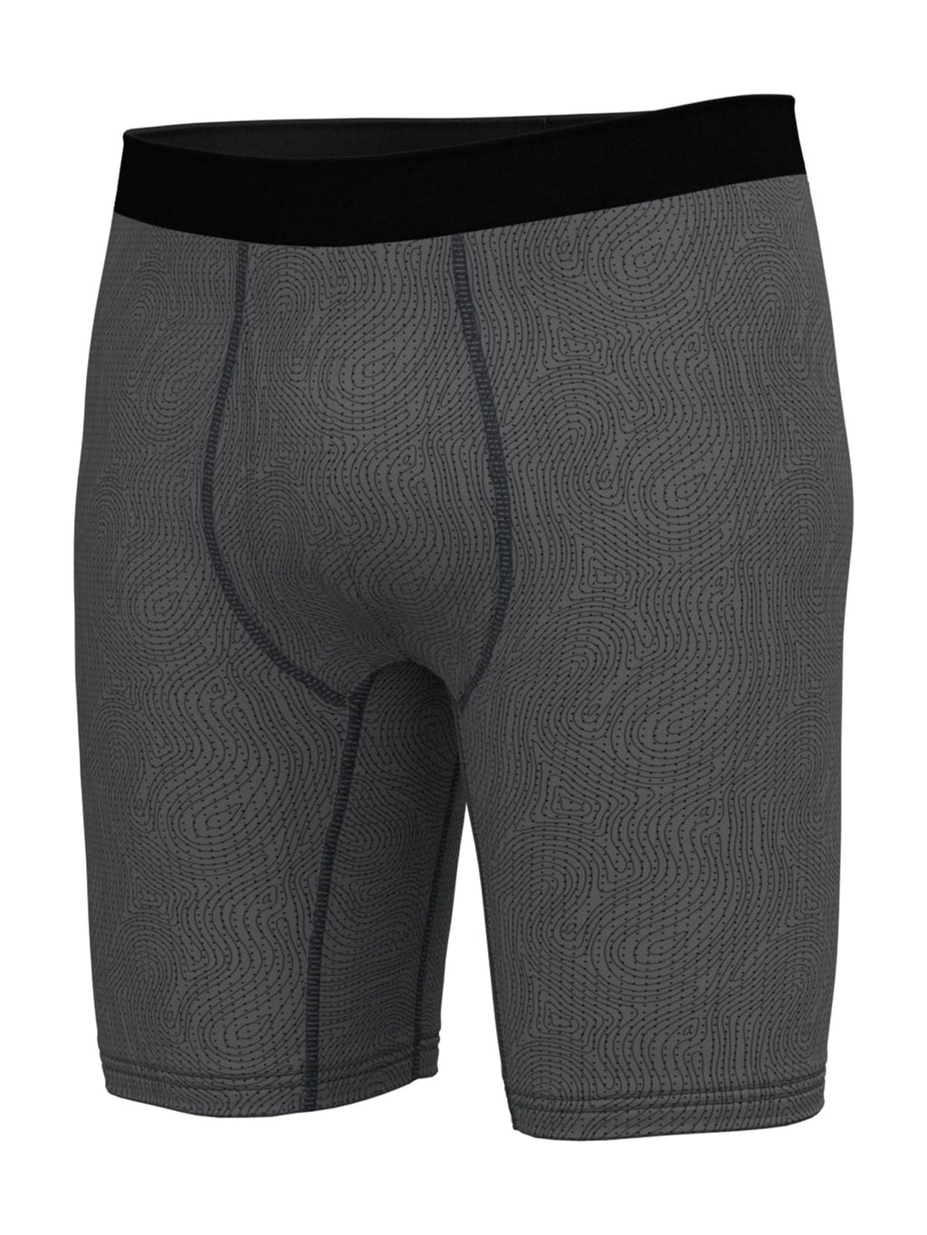 Athletic Works Men's Ultra Lite Mesh Long Leg Boxer Brief, 6-Pack, Sizes S-3XL