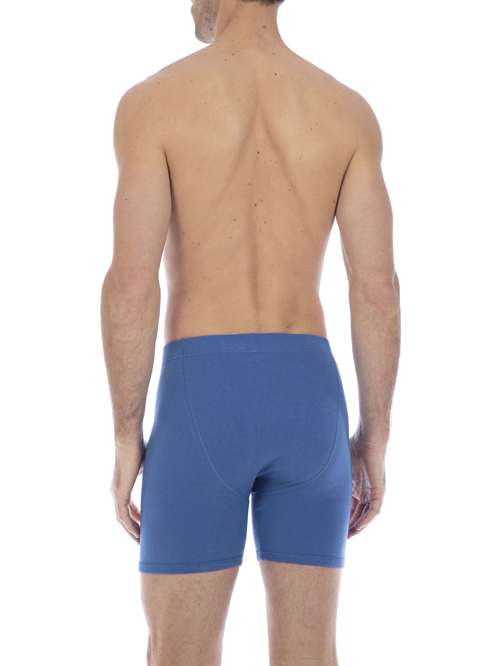 George Men's Covered Waistband Regular Leg Boxer Briefs, 6-Pack