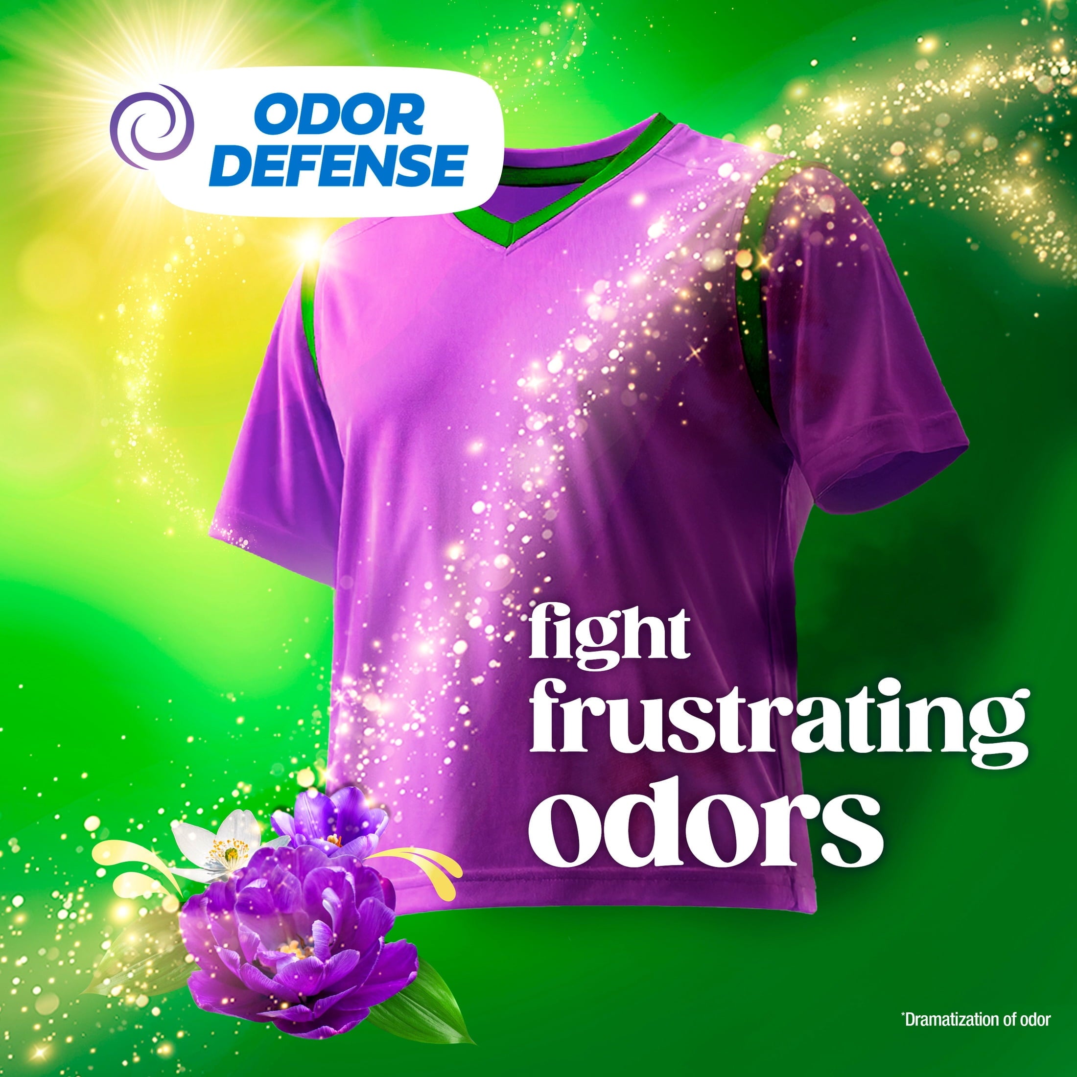 Gain Plus Laundry Detergent Liquid, Now with Odor Defense + OXI, Moonlight Breeze Scent, 170 fl oz, 129 Loads