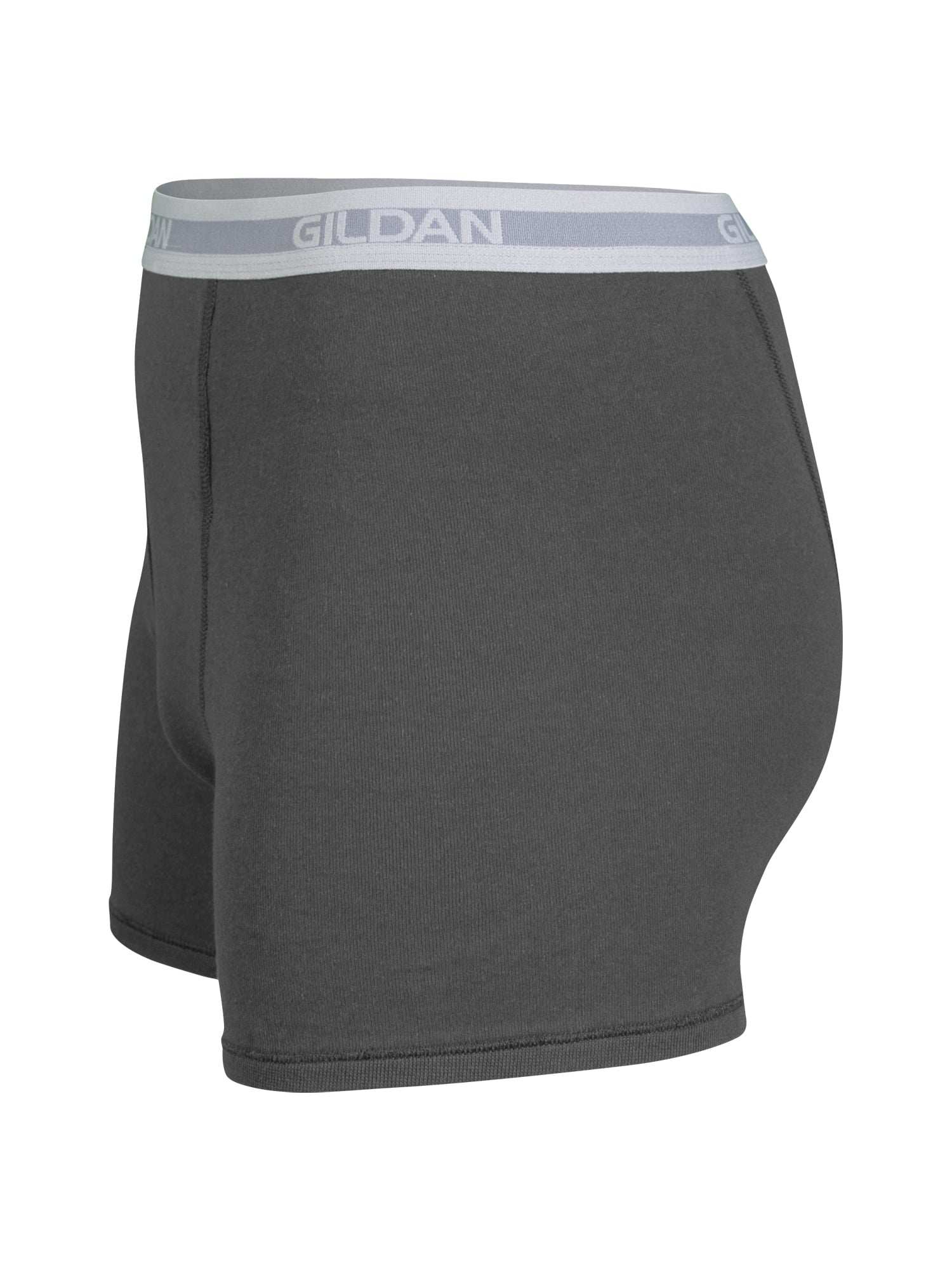 Gildan Adult Men's Short Leg Boxer Briefs, 5-Pack, Sizes S-2XL, 3" Inseam