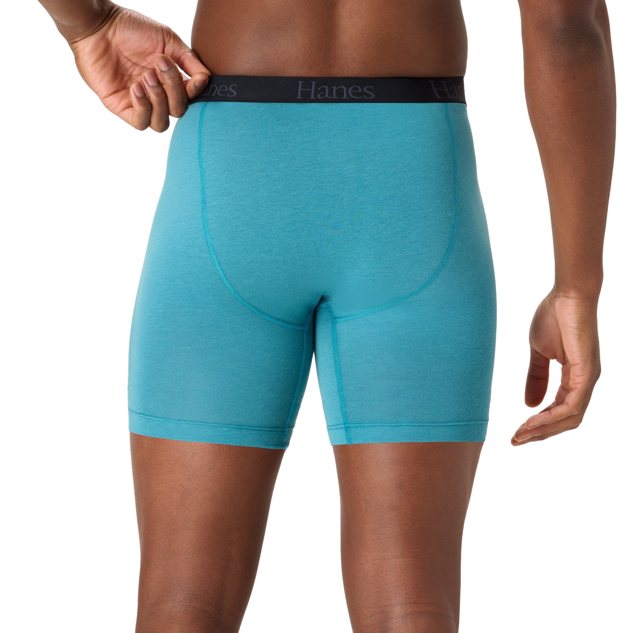 Hanes Mens Underwear Boxer Briefs, 3-Pack, Comfort Flex Fit Total Support Pouch, Moisture Wicking
