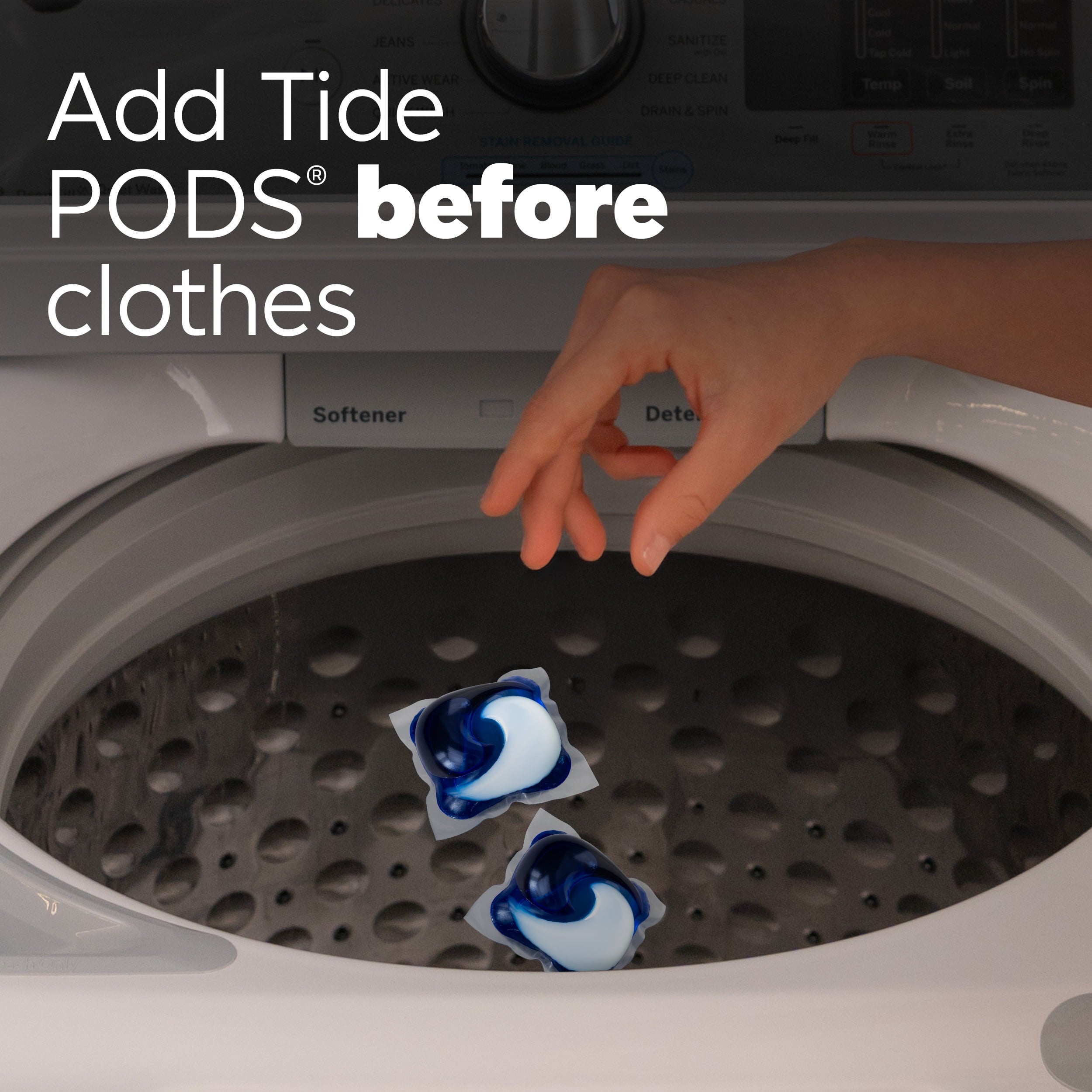 Tide PODS Laundry Detergent Soap Pacs, Original Scent, 31 Count